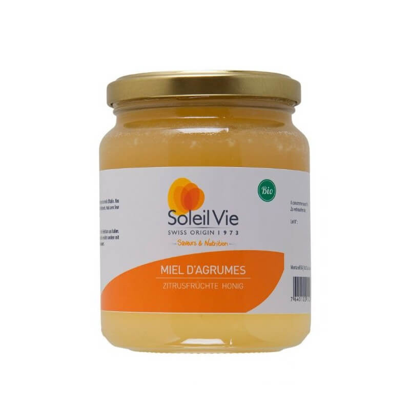 Soleil Vie Organic Citrus Fruit Honey (500g)