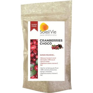 Soleil Vie Cranberries Choco Bio (110g)