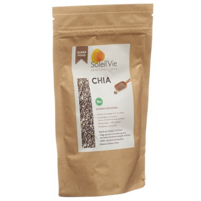 Soleil Vie Organic Chia Seeds (180g)