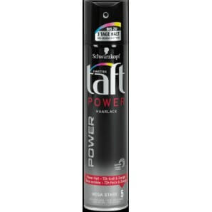 Schwarzkopf Taft POWER Caffeine Hairspray Mega Strong (250ml)