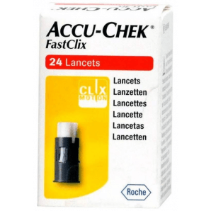 Accu Chek FastClix lancets (24 pcs)