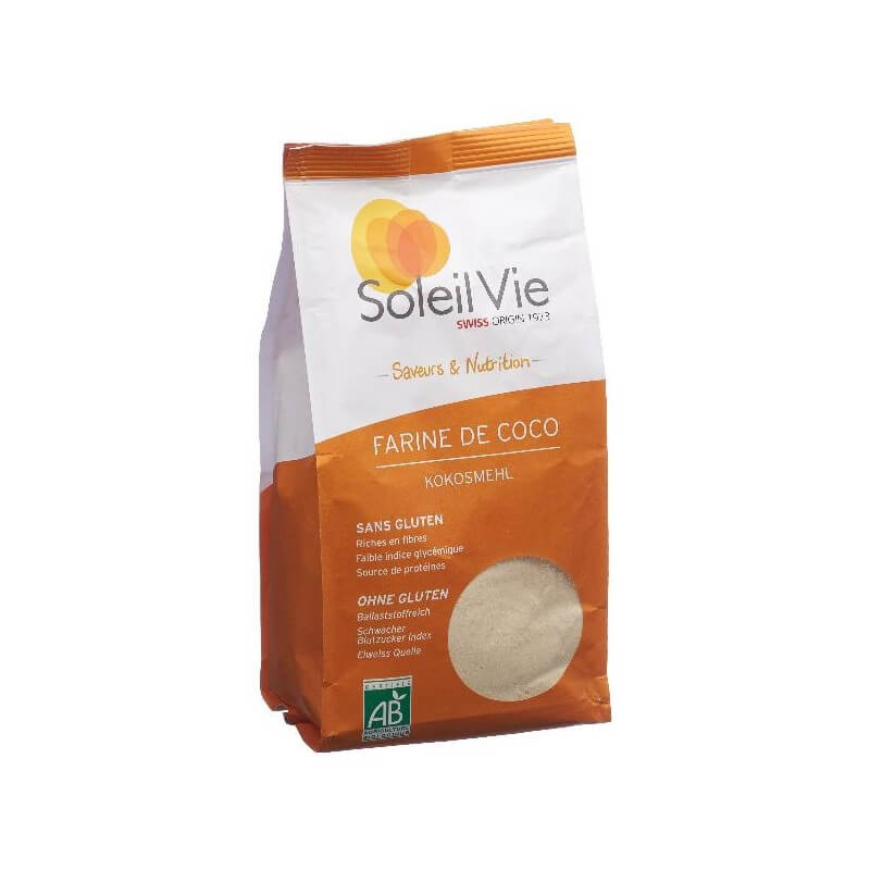 Soleil Vie Organic Coconut Flour Gluten Free (400g)