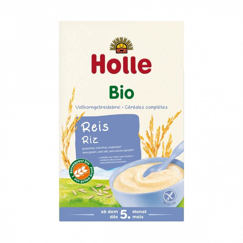 Holle baby porridge rice flakes organic (250g)