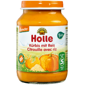 Holle pumpkin with rice organic (190g)