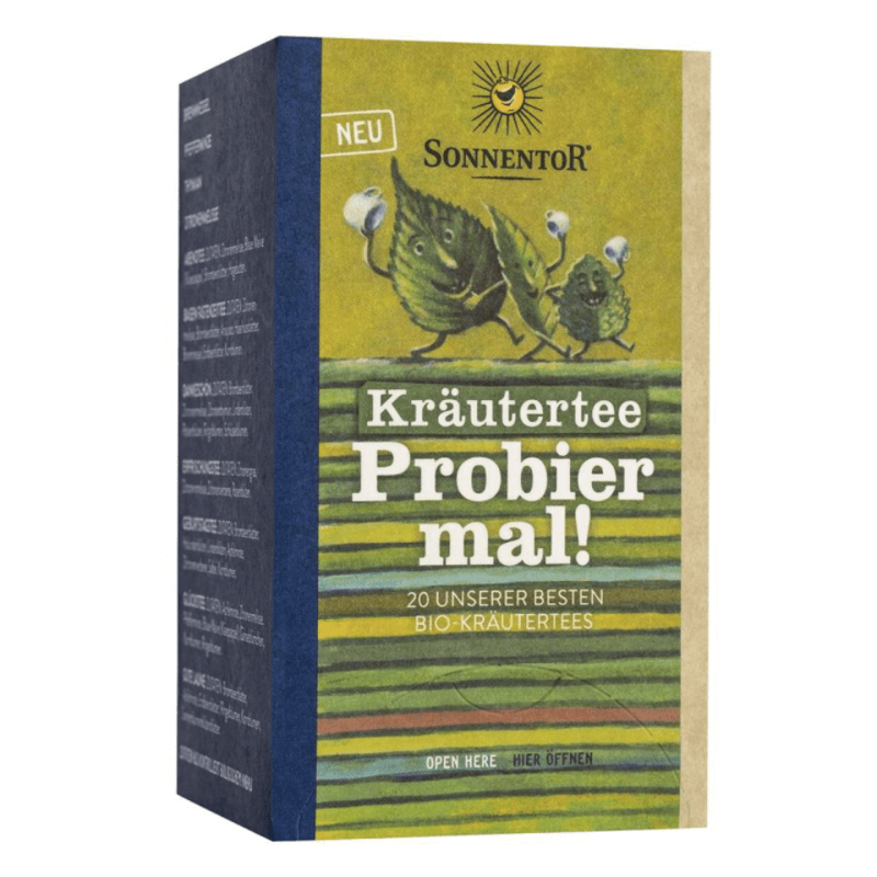 Sonnentor Organic Herbal Tea Try! (20 pieces)