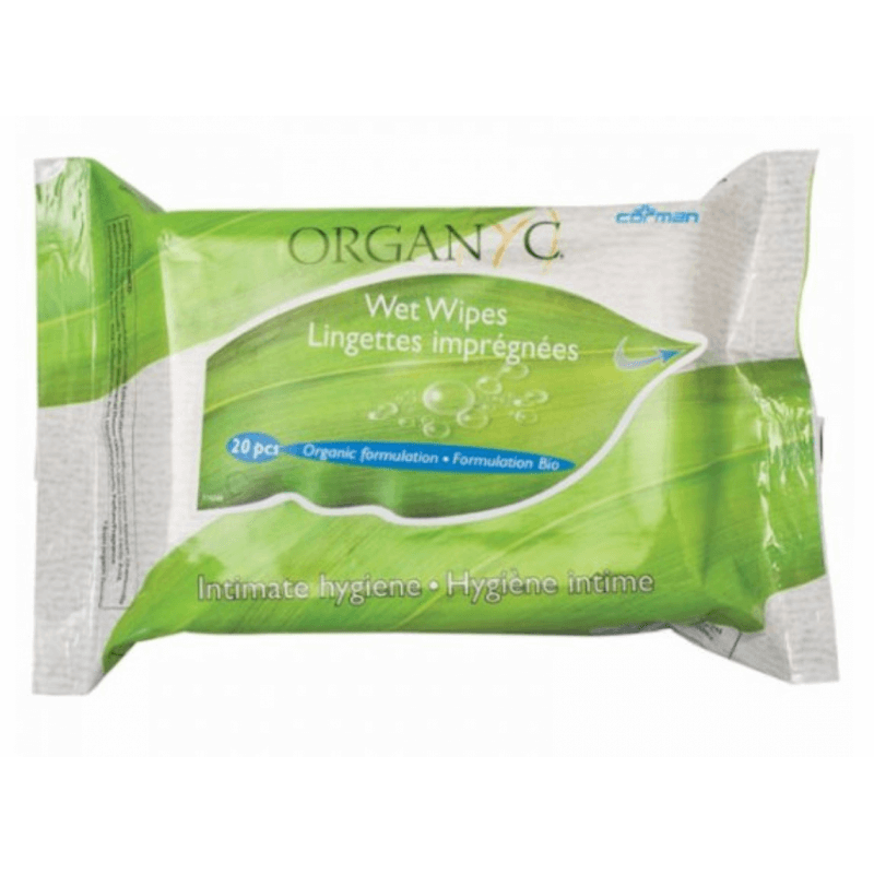 ORGANYC Intimate Wet Wipes (20 pieces)