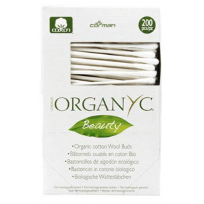 ORGANYC Beauty Organic Cotton Swabs (200 pcs)