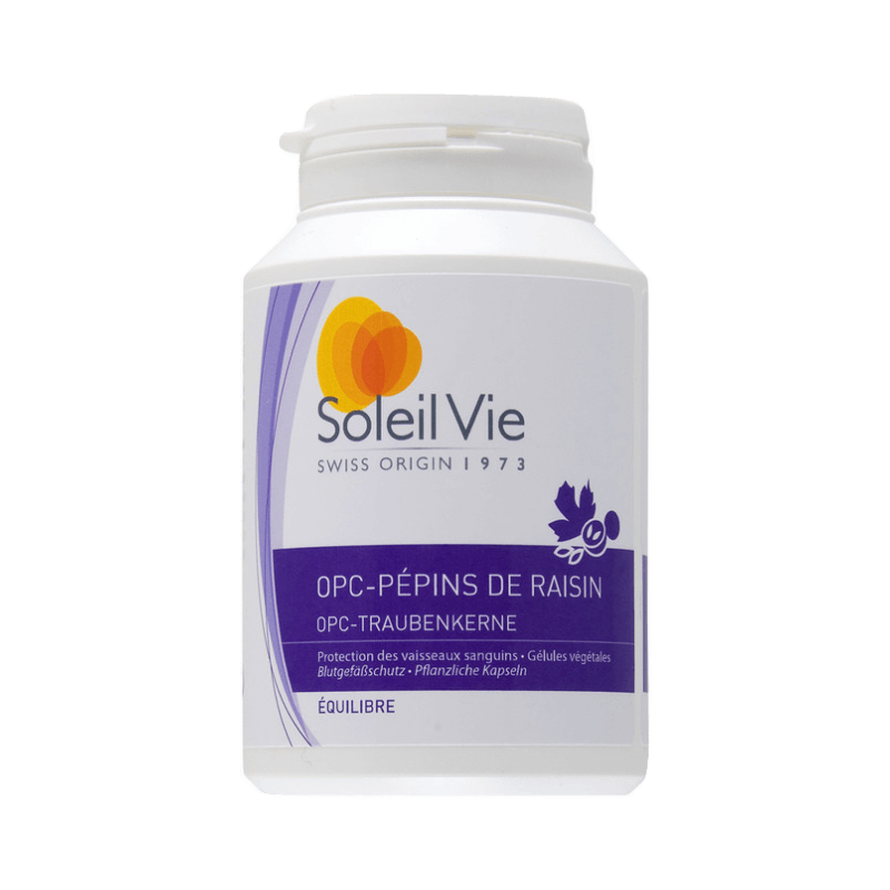 Soleil Vie OPC Grape Seed Capsules (100 pcs)
