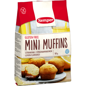 Semper - Mini Muffins Zitrone glutenfrei (185g)