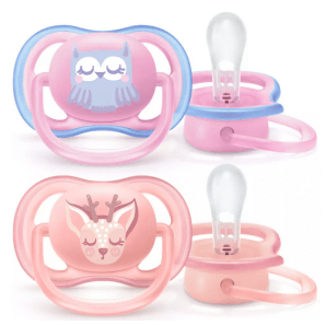 Philips Avent Ultra Air Sucette 0-6M Girl (2 pièces)