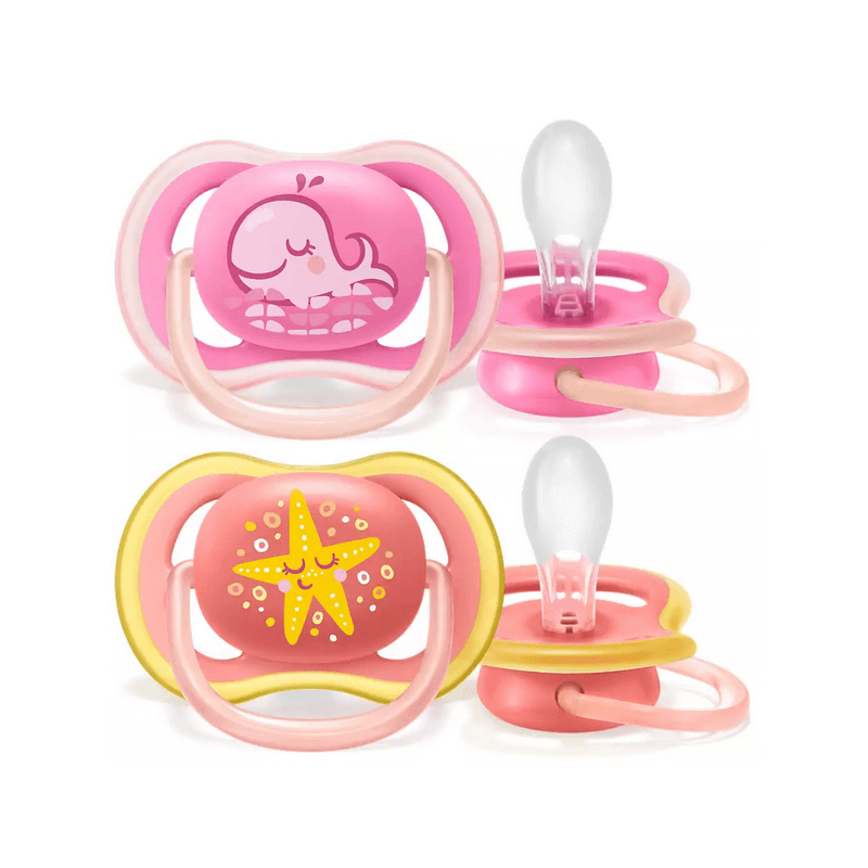 Philips Avent Ultra Air Sucette 6-18M Girl (2 pièces)