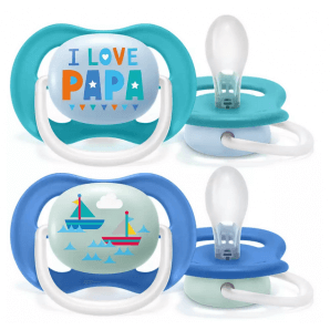 Philips Avent Ultra Air Pacifier 6-18M Boy Boat (2 pcs)