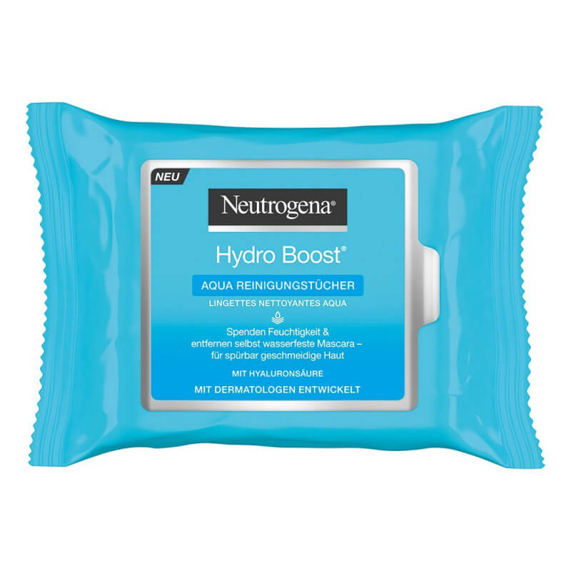Neutrogena Hydro Boost Aqua lingettes nettoyantes (25 pièces)