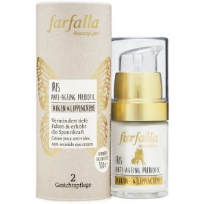 Farfalla BeautyCare IRIS Anti-Aging Prebiotic AUGEN & LIPPENCREME (15ml)