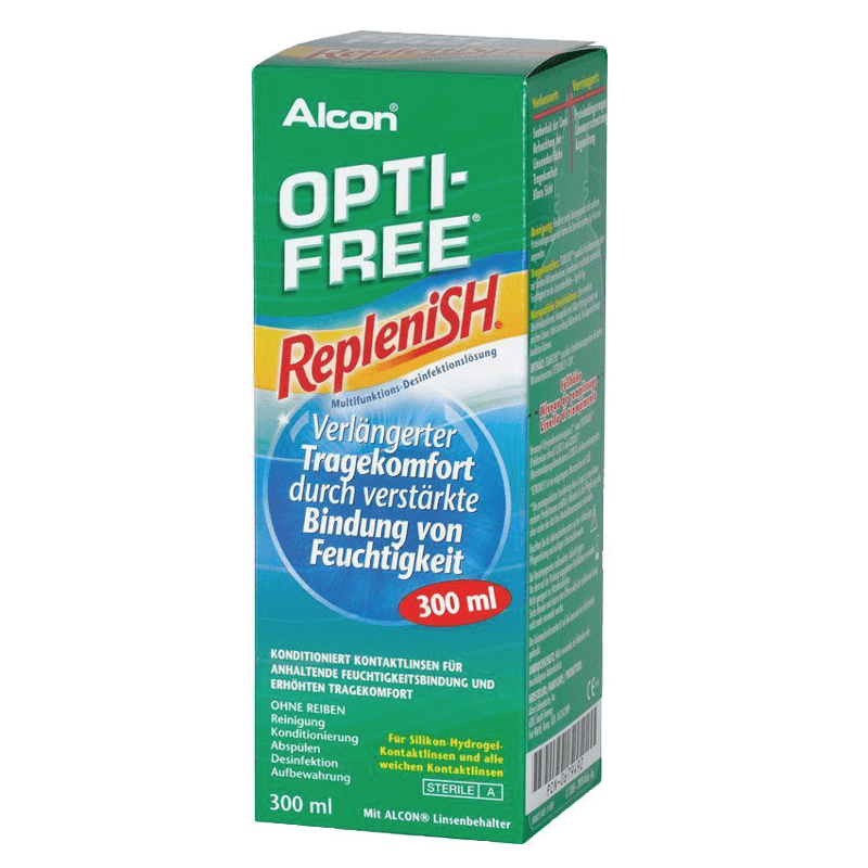 OPTI-FREE Replenish La Solution Désinfectante (300ml)