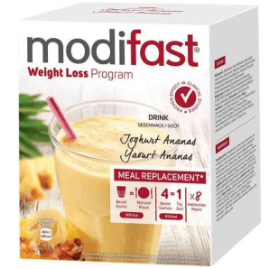 modifast Weight Loss Programm Drink Joghurt Ananas (8x55g)
