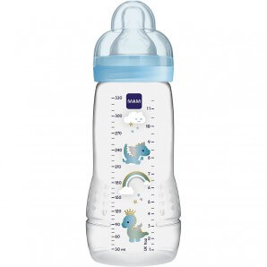 MAM Weithalsflasche Easy Active Baby Bottle 4+Monate Boy 330ml (1 Stk)