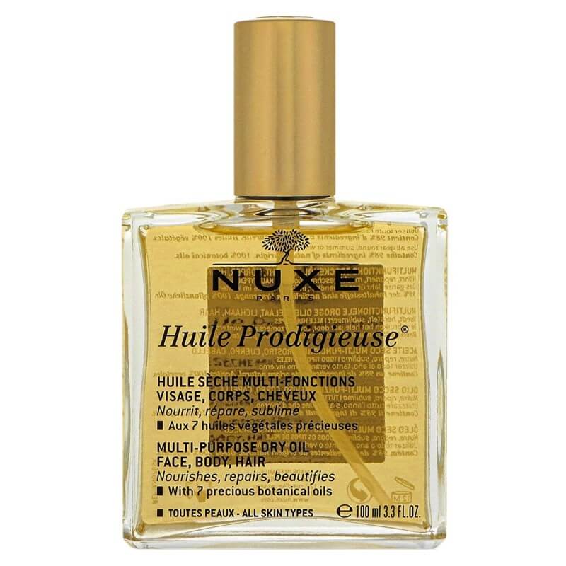 Сухое масло 200. Сухое масло Nuxe huile Prodigieuse. Nuxe Prodigieux Multi-usage Dry Oil. Nuxe масло золотое 50 мл. Нюкс продижьез сухое масло 100мл.