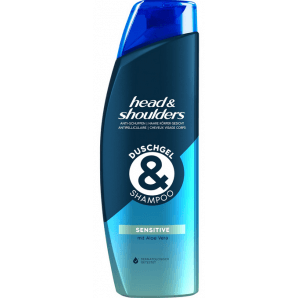 head&shoulders SENSITIVE Shower Gel & Shampoo (225ml)