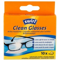 Swirl Clean Glasses Brillen-Putztücher (10 Stk)