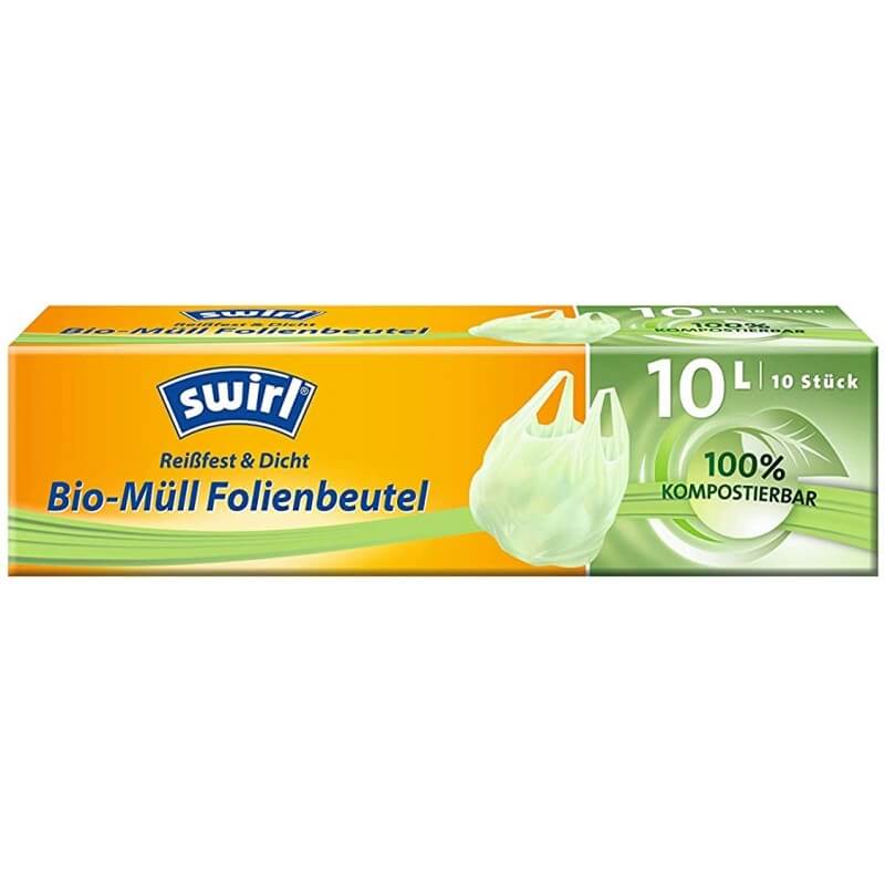 Swirl Bio-Müll Folienbeutel 10 Liter (10 Stk)