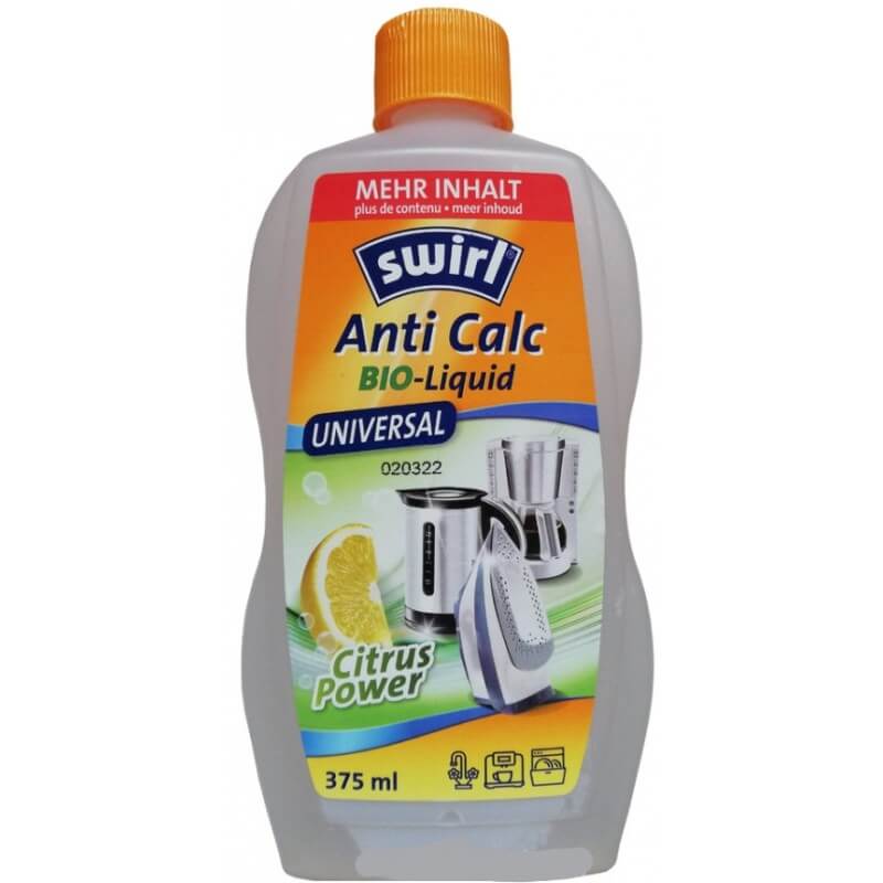 Swirl Anti Calc BIO-Liquid UNIVERSAL Citrus Power Entkalker (375ml)