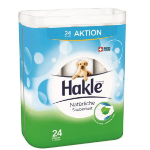 Hakle Natural cleanliness...