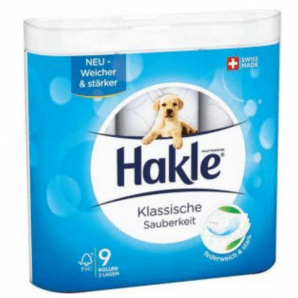 Hakle Classic Cleanliness...