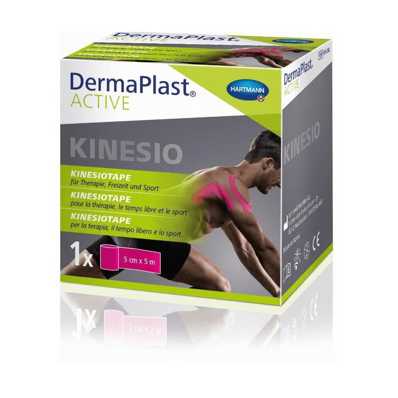 DermaPlast Active Kinesiotape pink 5cm x 5m (1 Stk)