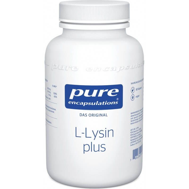 Pure Encapsulations L-Lysine Plus Capsules (90 Capsules)