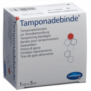 DermaPlast Tamponadebinde 1cmx5m steril (1 Stk)