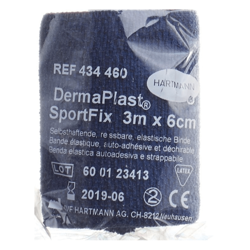 Dermaplast SportFix 6cmx4m bleu (1 pc)