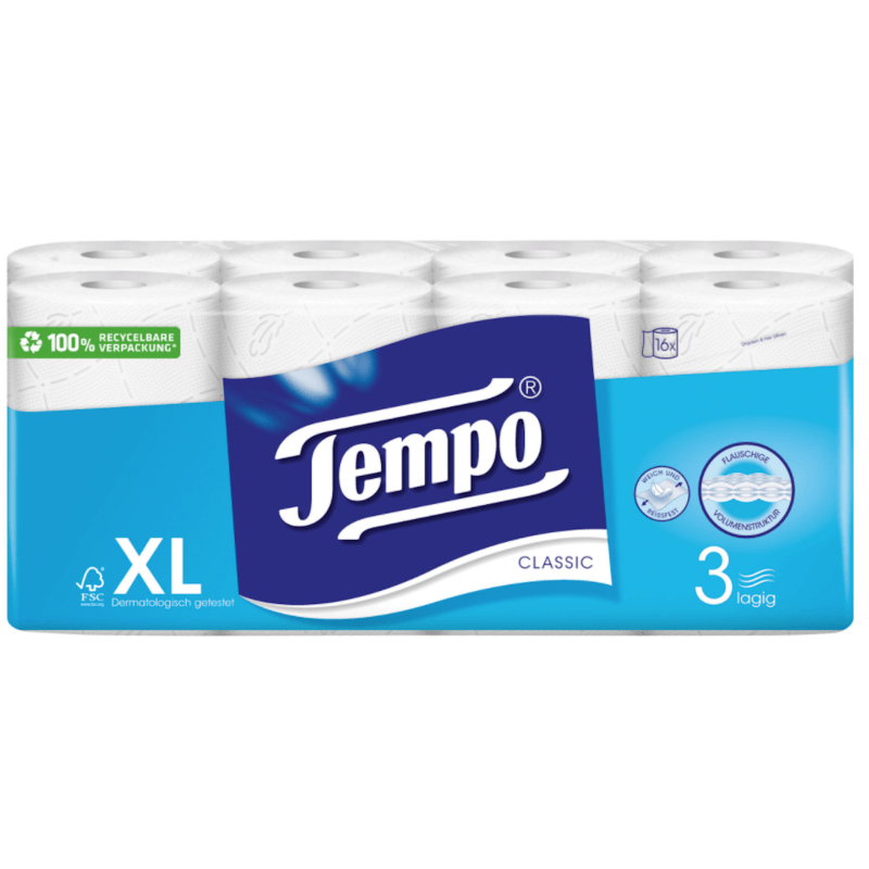 Tempo Toilet paper Classic (16 pcs)