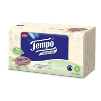Tempo Handkerchiefs Natural & Soft Box (70 pcs)