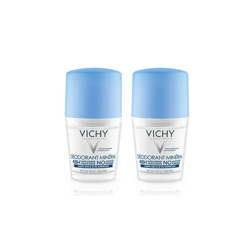 Vichy - Deo Mineral 48h Duo Roll-on (2 x 50ml)
