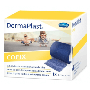 DermaPlast CoFix 4cmx4m blau (1 Stk)