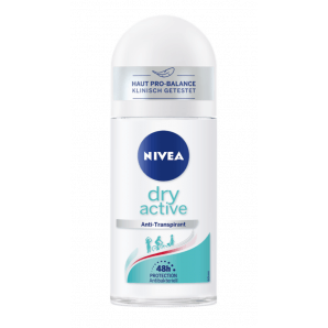 Nivea Dry Active Deo Roll-On Antiperspirant (50ml)