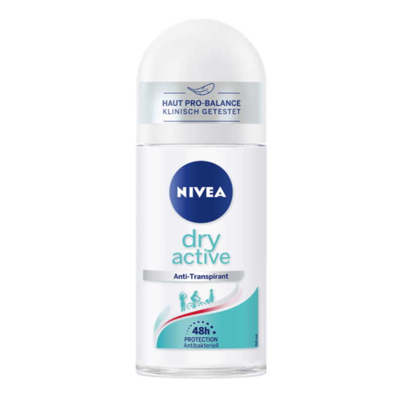 Nivea Dry Active Deo Roll-On Anti-Transpirant (50ml)