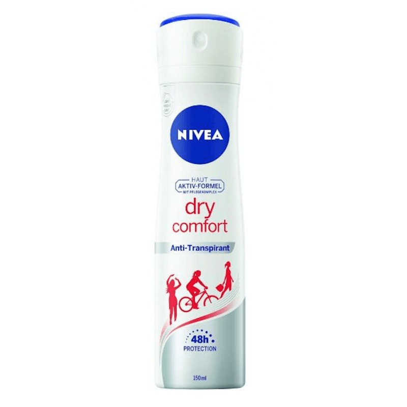 Nivea Dry Comfort Deo Spray Antiperspirant (150ml)