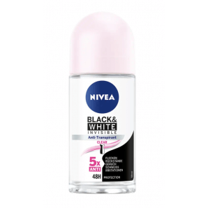 Nivea Invisible Black & White Clear Deo Roll-On (50ml)