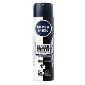 Nivea Men Invisible Black & White Deo Spray Anti-Transpirant (150ml)