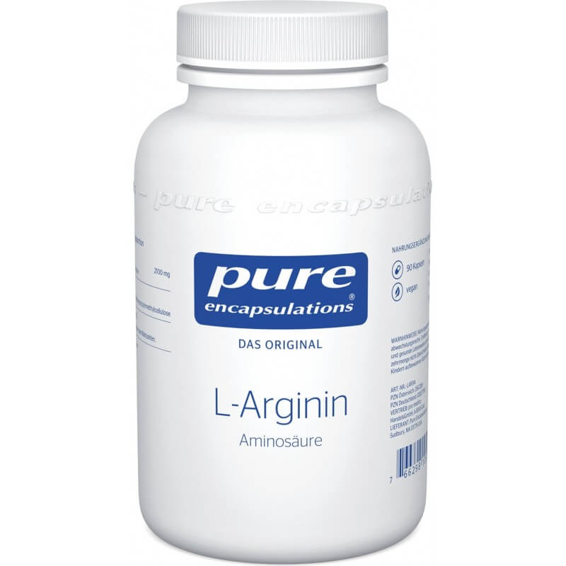 Pure Encapsulations L-Arginin Kapseln (90 Stk)