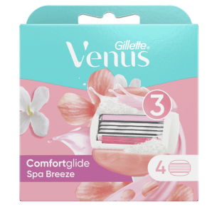 Gillette Lames de rasoir Venus Comfortglide Spa Breeze (4 pcs)