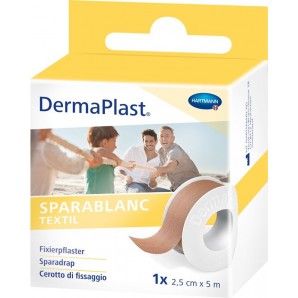 Dermaplast Tessuto Sparablanc 2.5cmx5m color pelle (1 pz)