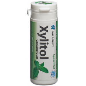 Miradent Xylitol chewing gum spearmint (30 pcs)