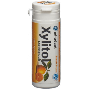 Miradent Xylitol chewing-gum fruit (30 pcs)