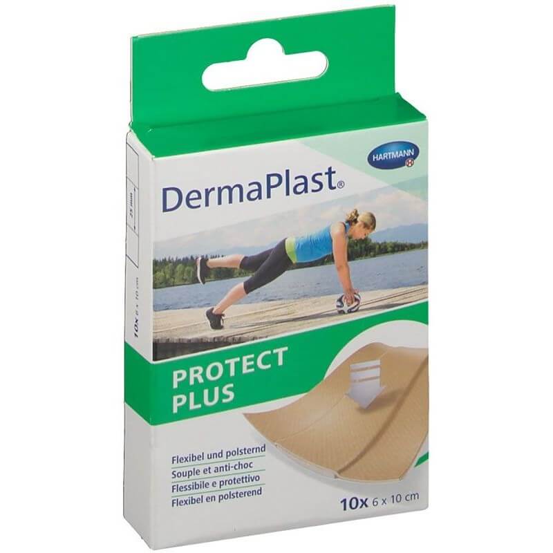 Dermaplast ProtectPlus 6x10cm (10 pcs)