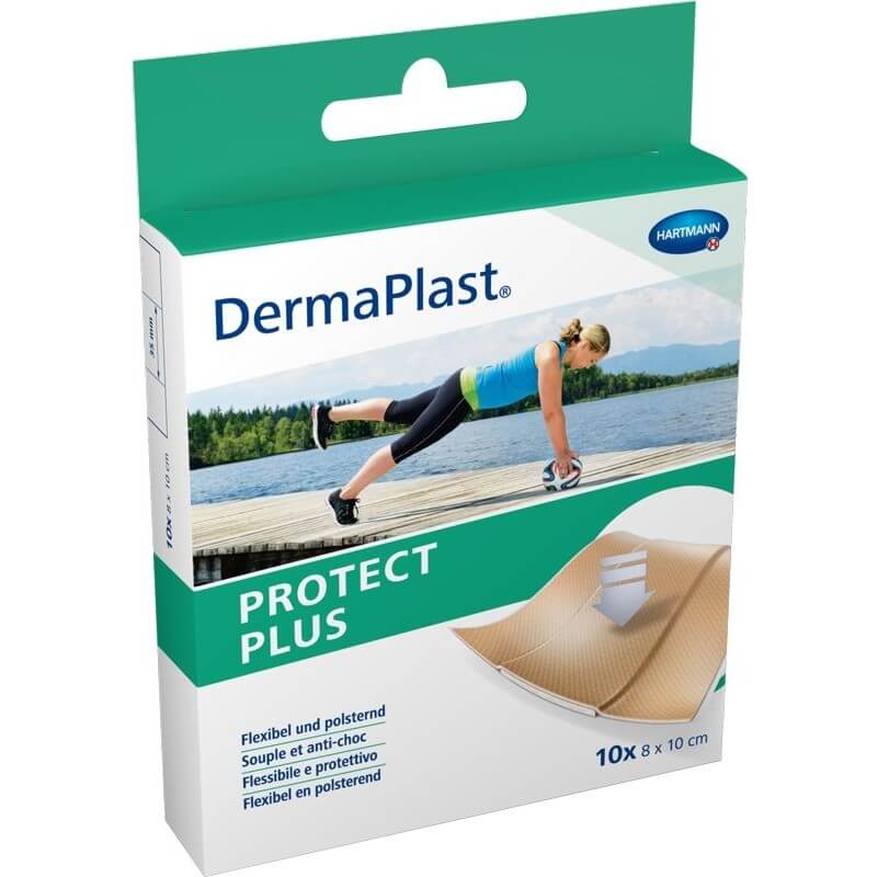 Dermaplast ProtectPlus 8cmx10cm (10 pcs)