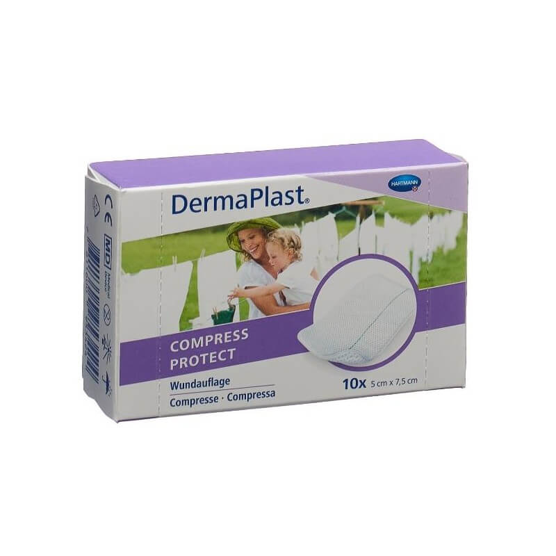 Dermaplast Compress Protect 5x7.5cm (10 pcs)