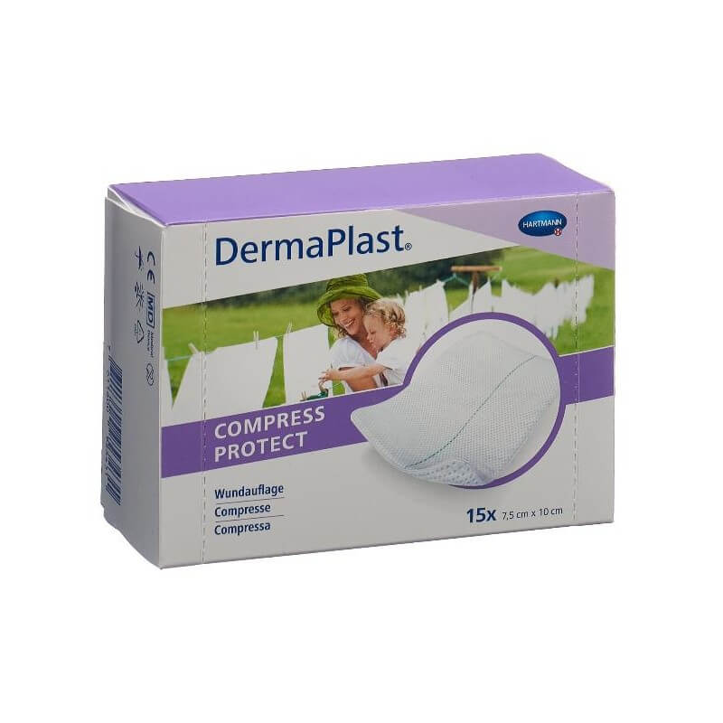 Dermaplast Compress Protect 7.5x10cm (15 pcs)